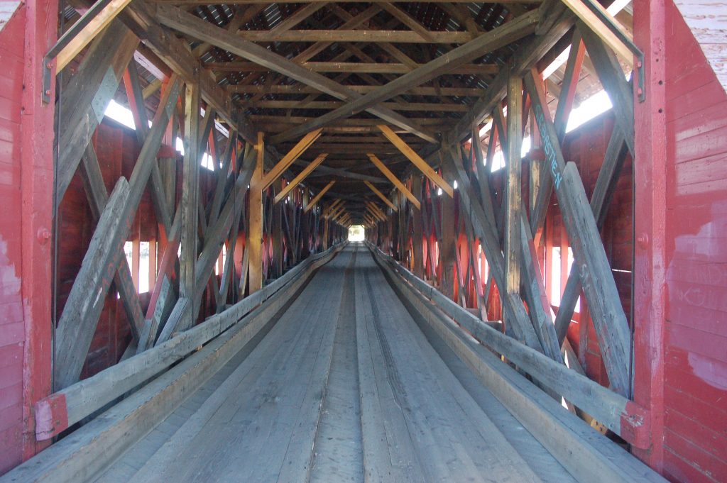 Autofahren in Kanada - Covered Bridge in Quebec