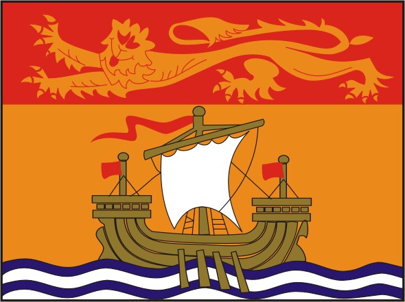 Flagge Provinz New Brunswick