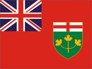 Provinzen und Territorien in Kanada
Flagge Ontario