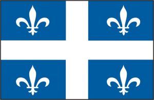 Provinzen und Territorien in Kanada
Flagge Quebec