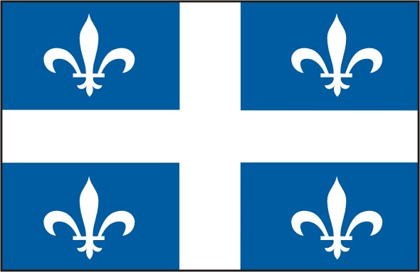 Flagge Quebec