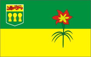 Provinzen und Territorien in Kanada
Flagge-Saskatchewan