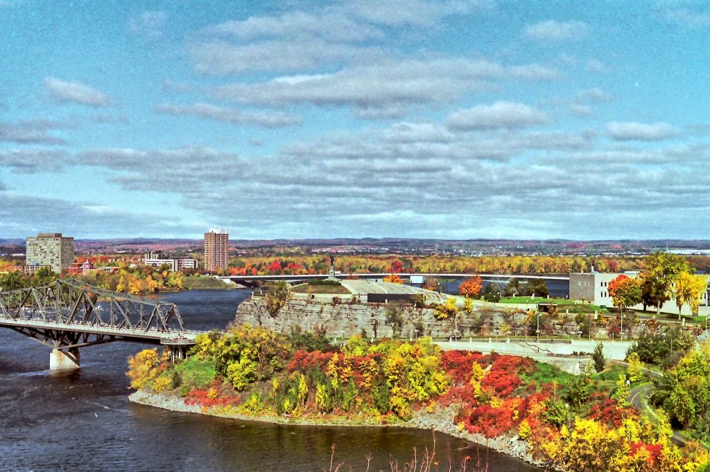 Ottawa im Herbst - Haupt Reisezeit in Kanada