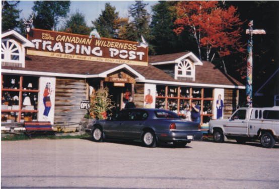 Souvenirs in Kanada - Trading Post im Algonquinpark