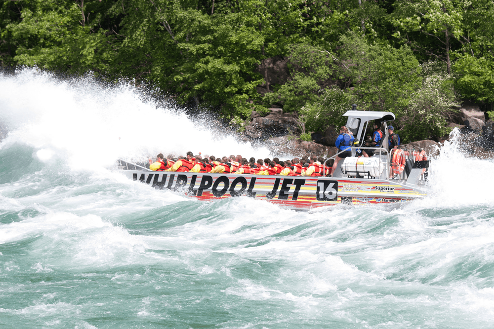 Whirlpool Jet Boats tour, Niagara Falls, Ontario