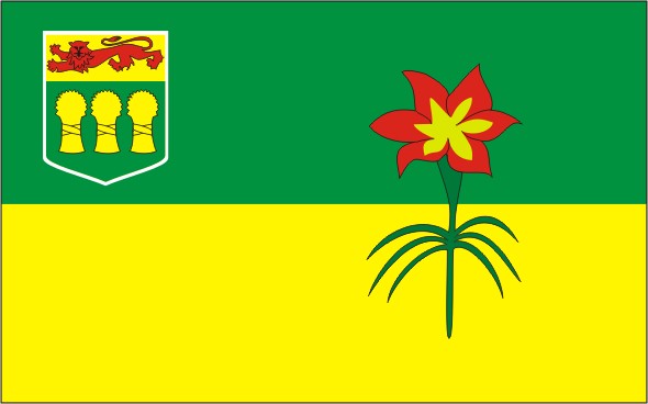 Flag Saskatchewan
