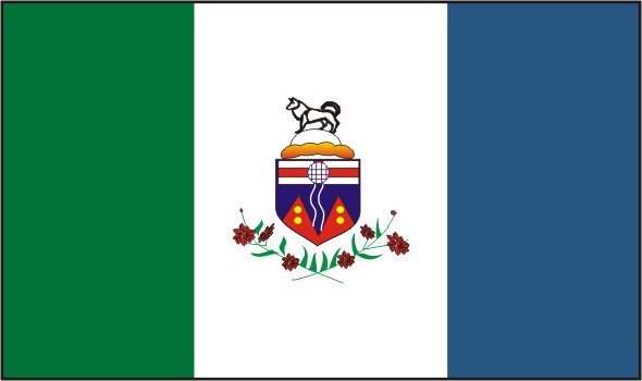 Flag Yukon Territory