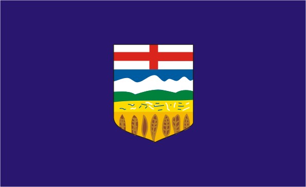 Flag Alberta - Provinces and territories Canada