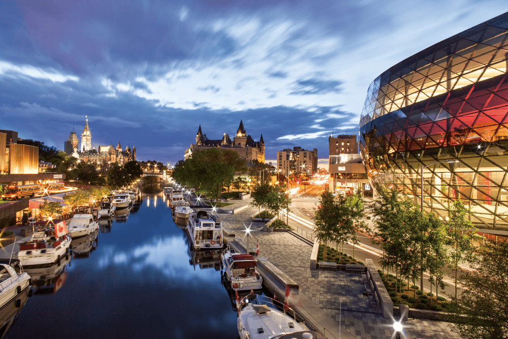 Ottawa Convention Centre, Ottawa, Rideau Canal 