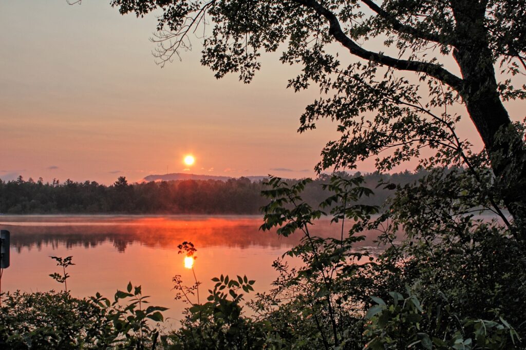 Sommer in Ost Kanada, Quebec, Ottawa River